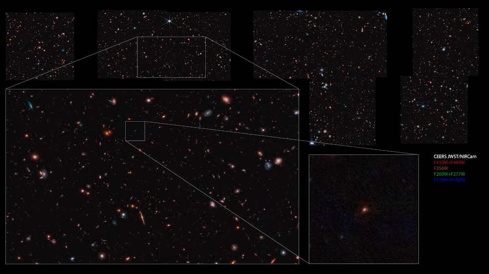 Maisie’s Galaxy May Be One Of Earliest Galaxies Ever Observed